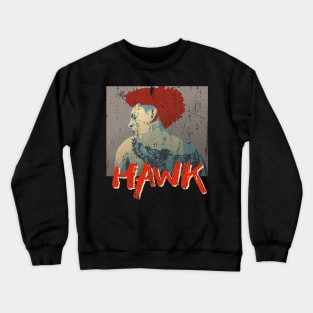 hawk grunge cool Crewneck Sweatshirt